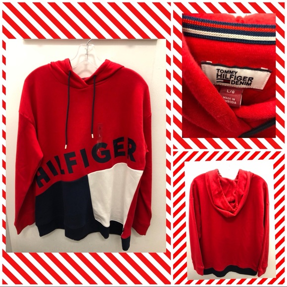 Tommy Hilfiger Sweaters - Tommy Hilfiger Pullover Hoodie